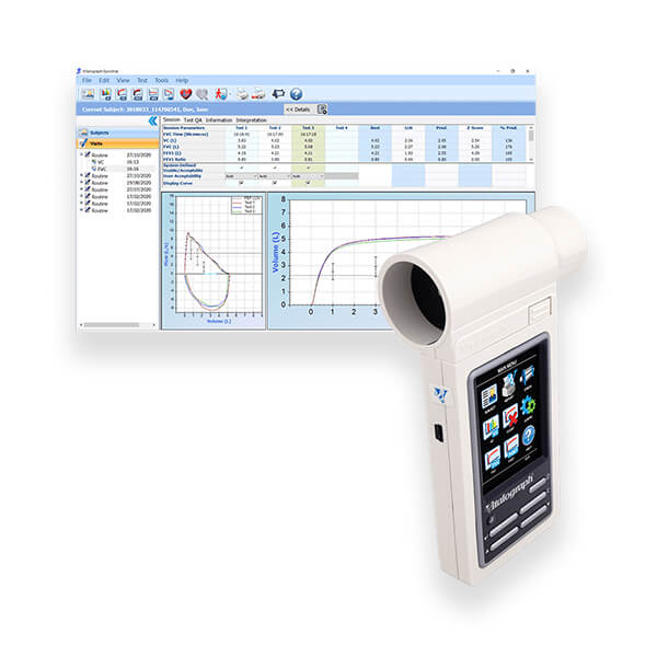 In2itive Spirometer with Spirotrac Software