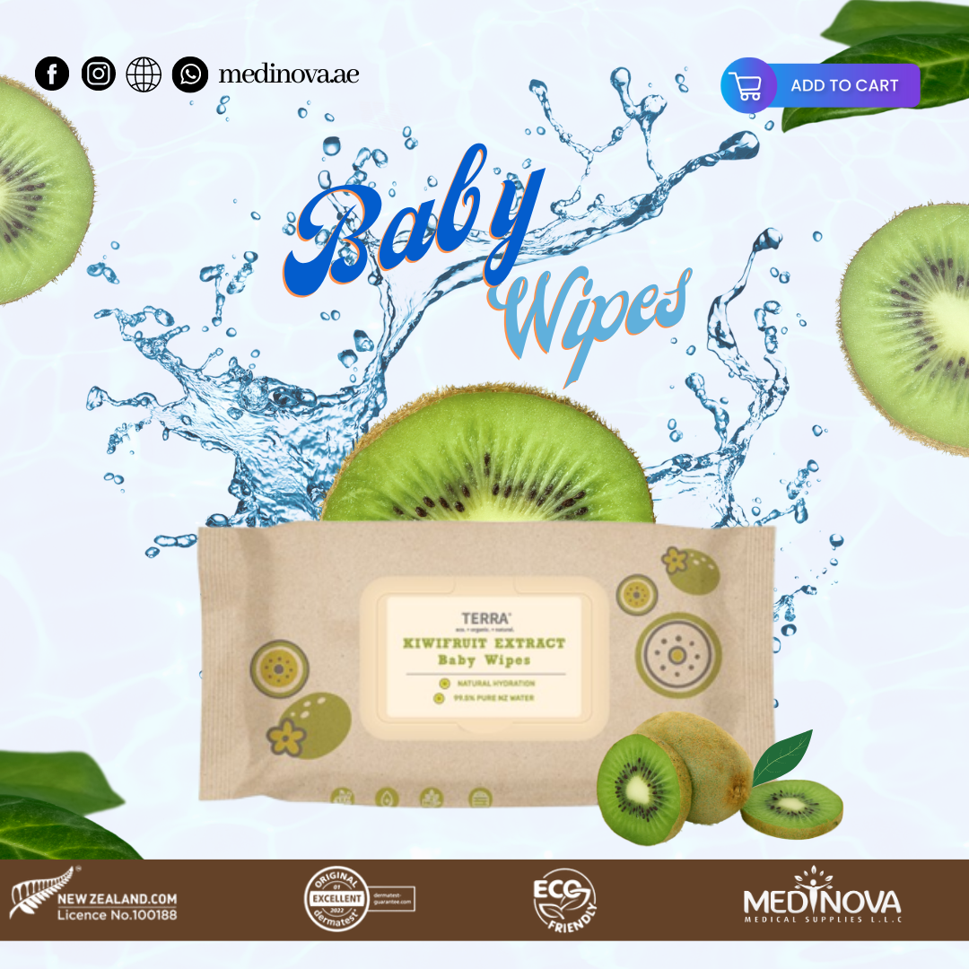 Bamboo Baby Wet Wipes – Kiwifruit Extract