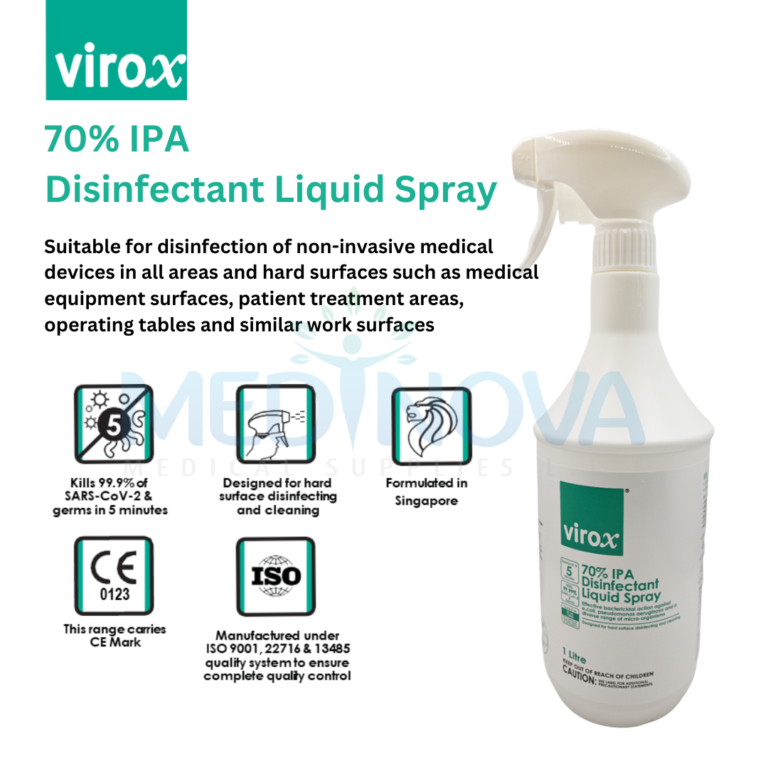 VIROX 70% IPA Disinfectant Liquid Spray