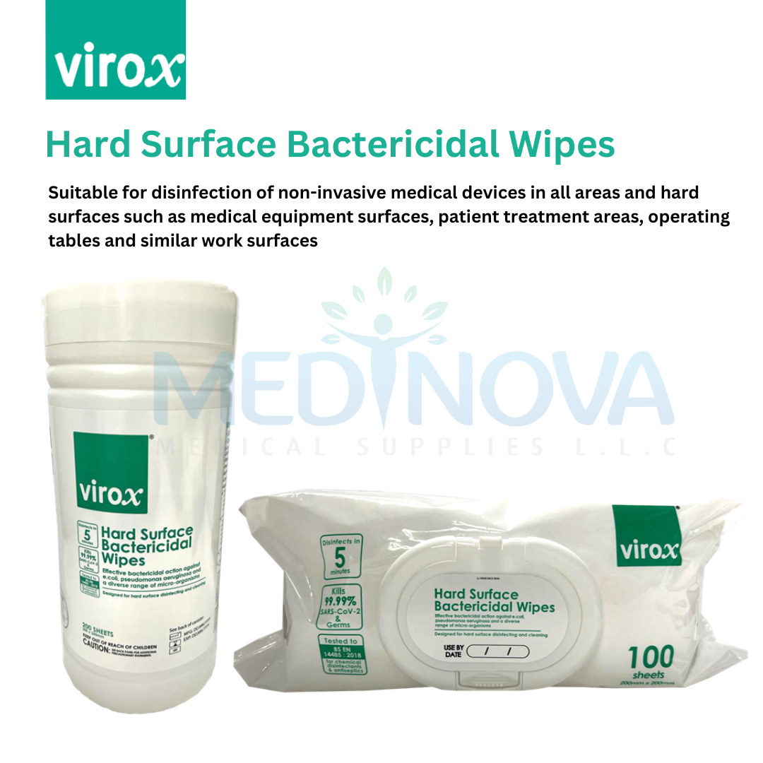 VIROX Hard Surface Bactericidal Wipes